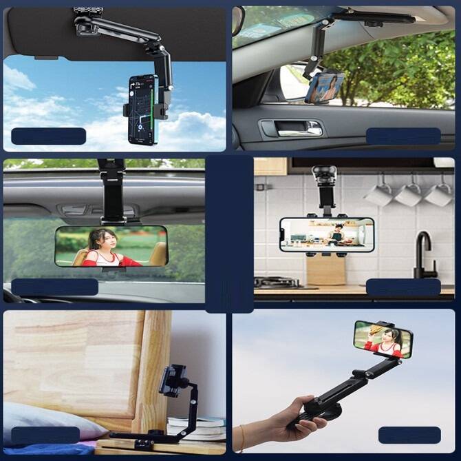 1080° Dönebilen Çok Fonksiyonlu Telefon Tutucu - 4