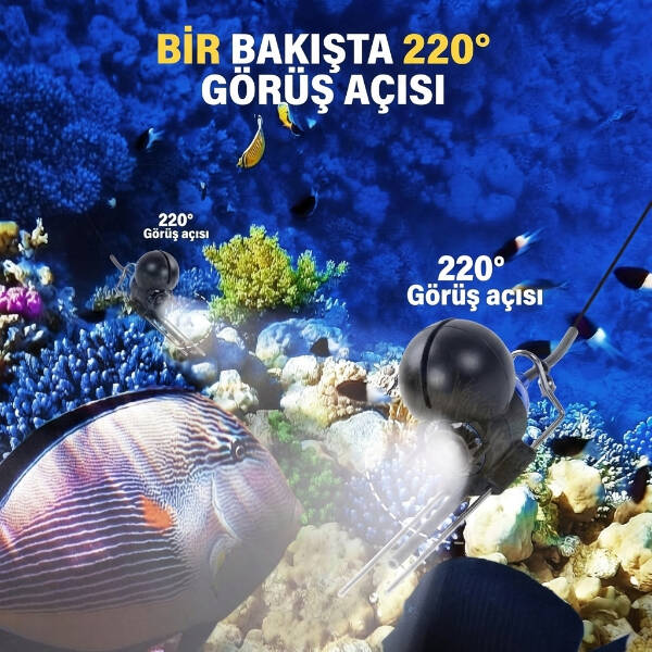 20 Metre Sualtı Balık Tutma Kamerası - 4