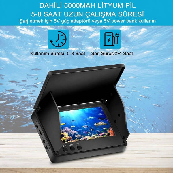 25 Metre Sualtı Balık Tutma Kamerası - 3