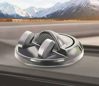 360° Dönebilen Yapışkanlı Numaratörlü Araç Telefon Tutucu - 3