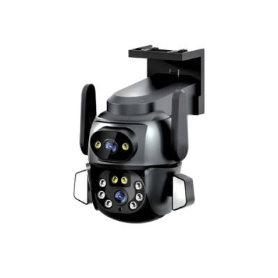 3MP + 3MP Wi-Fi IP TF Kart Girişli Optik Zoom Kamera - 4