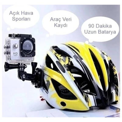 4K Su Geçirmez Wi-Fi Aksiyon Kamerası - 3