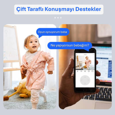 5 Antenli Bebek Ev Güvenlik Kamerası (1)