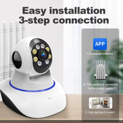 5 Antenli Bebek Ev Güvenlik Kamerası - 4