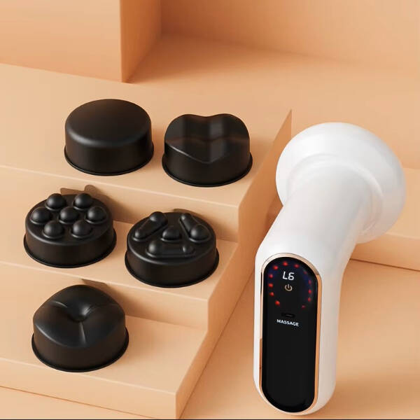 5 Başlıklı Titreşimli Sıkılaştırıcı Masaj Makinesi - 1