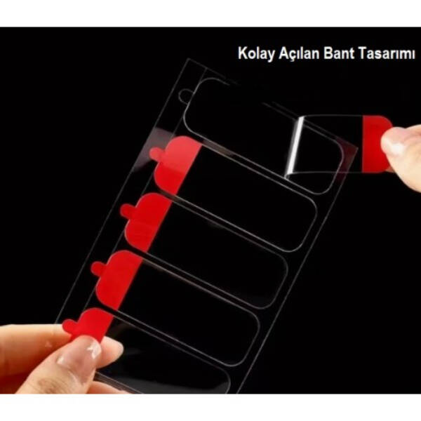 60 Parça Kolay Açılır Güçlü Çift Taraflı Bant 18mmx50mm - 4