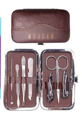 7 Parça Paslanmaz Çelik Manikür ve Pedikür Seti (1)