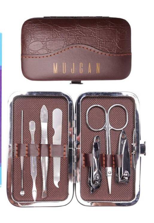 7 Parça Paslanmaz Çelik Manikür ve Pedikür Seti - 2