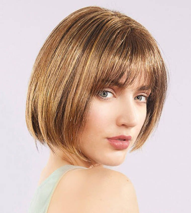 Açık Kahverengi Küt Parti Peruk - 2