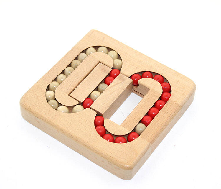 Ahşap Eğitici Rubik Küp Oyunu - 1