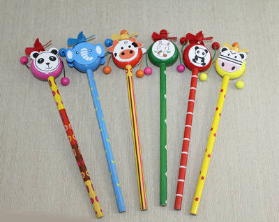 Ahşap Hayvan Figürlü Kurşun Kalem