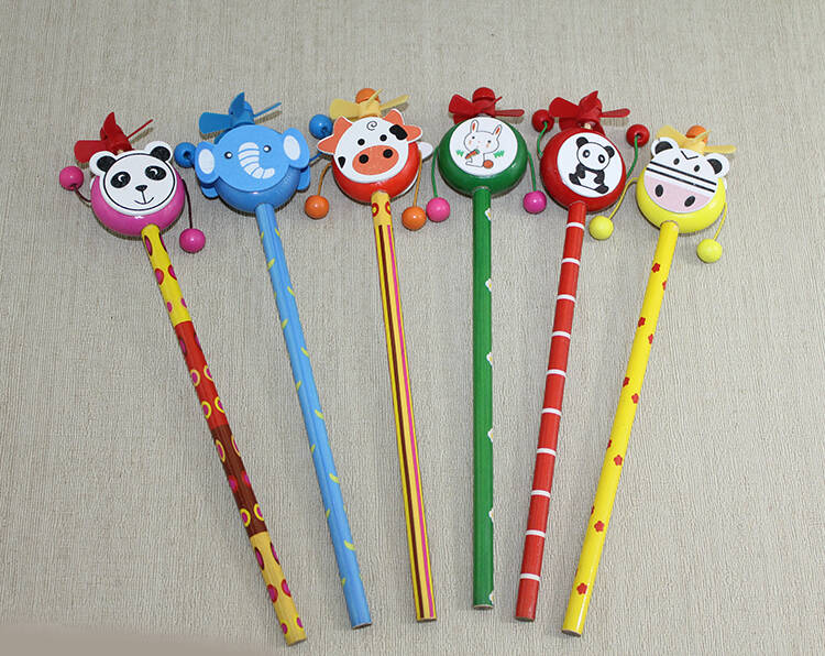 Ahşap Hayvan Figürlü Kurşun Kalem - 1