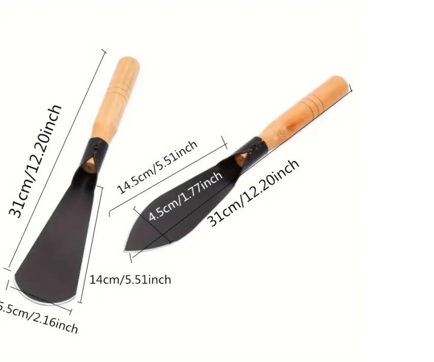 Ahşap Saplı Bahçe El Aletleri Seti 2 Adet - 1