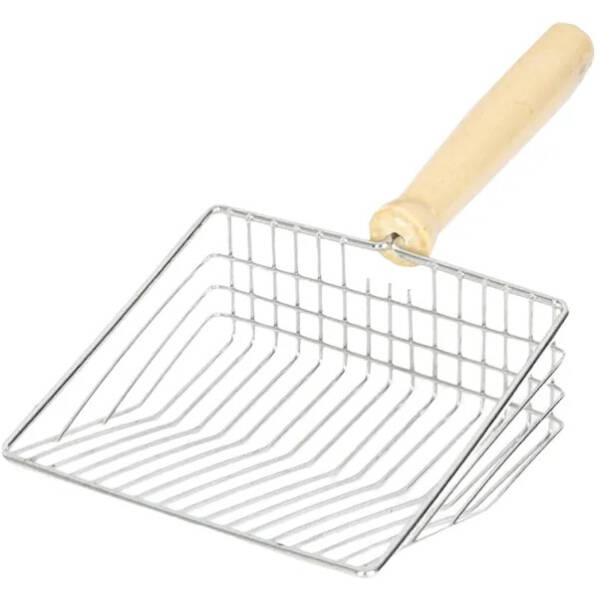 Ahşap Saplı Metal Kum Temizleme Küreği - 3