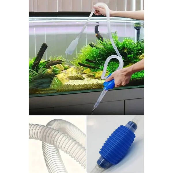 Akvaryum Dip Çekme Sifonu - 2
