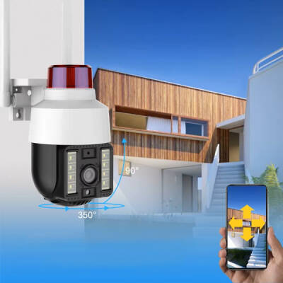 Alarmlı Dış Mekan Güvenlik Kamerası (1)