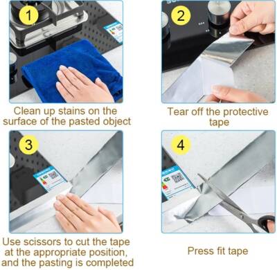 Alüminyum Su Sızdırmaz Yanmaz Bant (1)