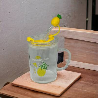 Ananas Tasarımlı Kupa Bardak (1)