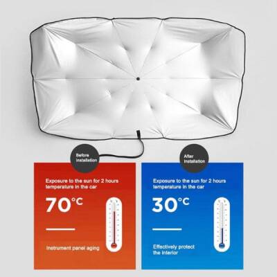 Araba Ön Cam Güneşlik Şemsiye - 5