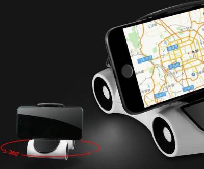 Araba Tasarımlı Araç İçi 360 Derece Telefon Tutucu - 3