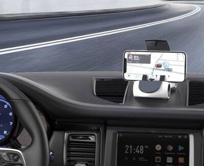 Araba Tasarımlı Araç İçi 360 Derece Telefon Tutucu - 5