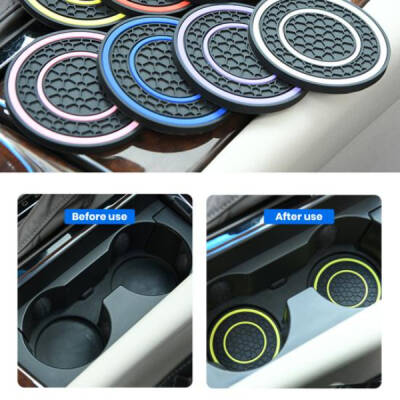 Araç İçi Bardak Tutucu Matları - 3