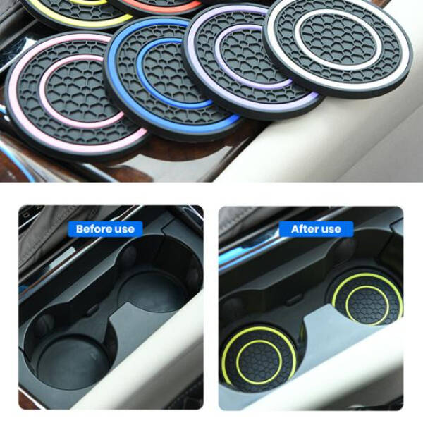 Araç İçi Bardak Tutucu Matları - 3