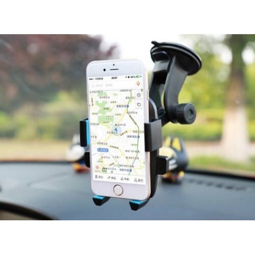 Araç İçi Cam ve Torpido Vantuzlu Telefon Tutucu - 2