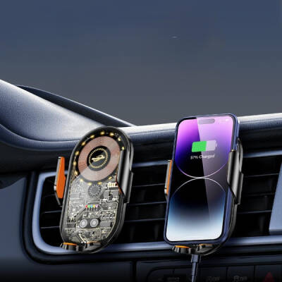 Araç İçi Kablosuz Şarjlı Telefon Tutucu - 3
