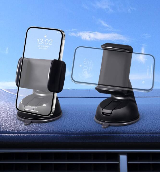 Araç İçi Torpido ve Cam Vakumlu Kısa Boy Telefon Tutucu - 2