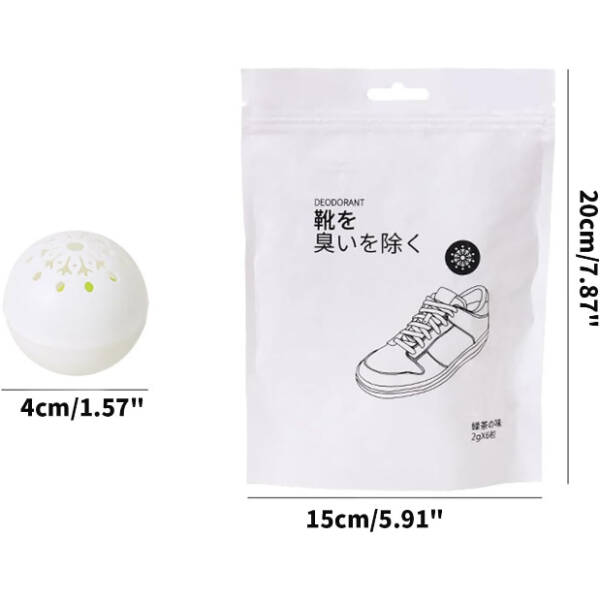 Ayakkabı Koku Gideri Top Seti - 3