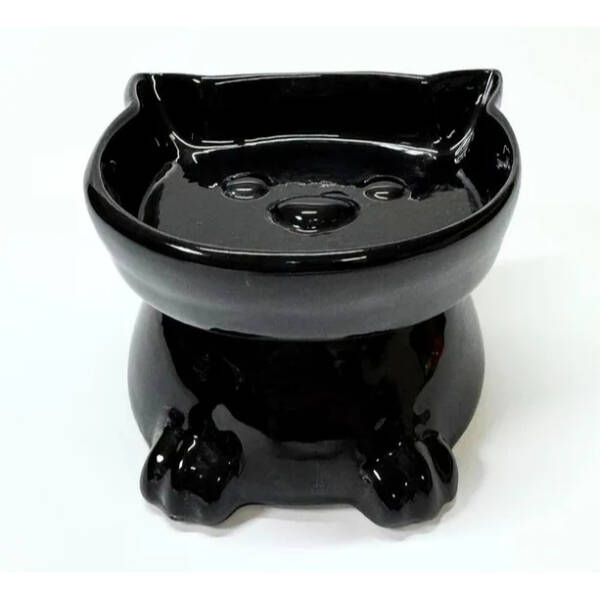 Ayaklı Kulaklı Seramik Mama Kabı - 2