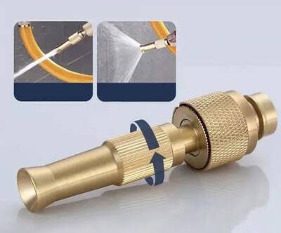 AYARLANABILIR BASINÇLI HORTUM BAŞLIĞI GOLD (1)