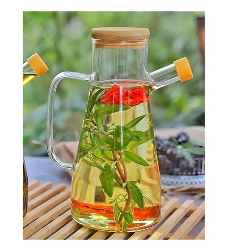 Borosilikat Cam 900 ml. Yağdanlık - 1