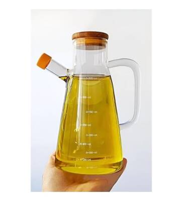 Borosilikat Cam 900 ml. Yağdanlık - 3