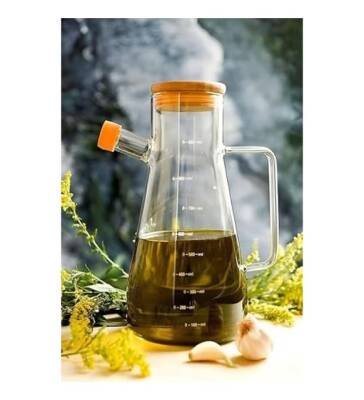 Borosilikat Cam 900 ml. Yağdanlık - 5