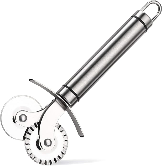 Çift Başlıklı Pizza Hamur Bıçağı - 4