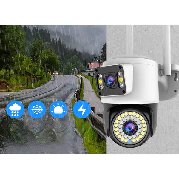 Çift Lensli Dış Mekan Wi-Fi Kamera - 3