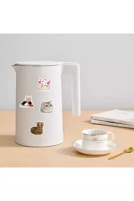 Çılgın Kediler Macbook Notebook Tablet Telefon Ajanda Laptop Defter Sticker Seti (1)