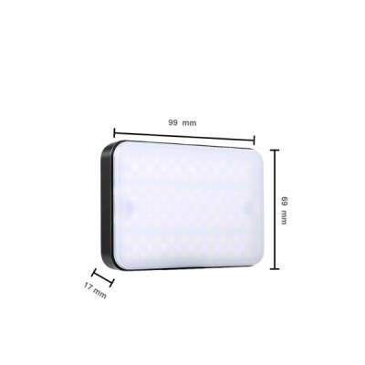 Clip-Fill Taşınabilir Mini RGB Led Selfie Işığı (1)