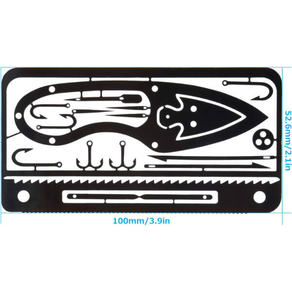 Çok Fonksiyonlu Hayatta Kalma Balıkçı Kiti - 2