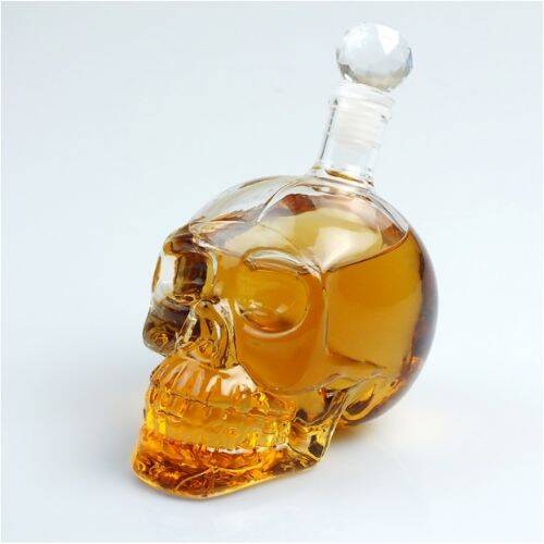 Crystal Head Kuru Kafa Cam Şişe - 4