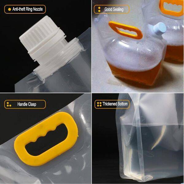 Dayanıklı Plastik İçecek Çantası 1 Litre - 2