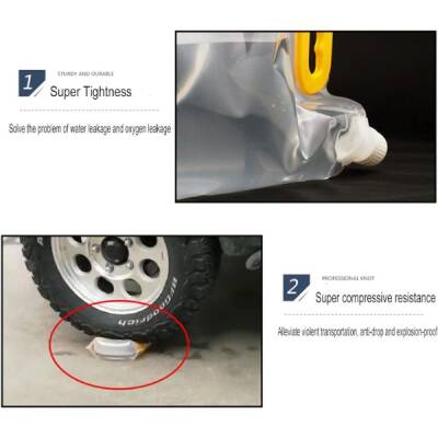 Dayanıklı Plastik İçecek Çantası 1 Litre - 3