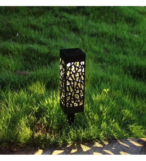 Dekoratif Solar Güneş Enerjili Bahçe Aydınlatması Yürüyüş Yolu Seti (6 Adet) - 4