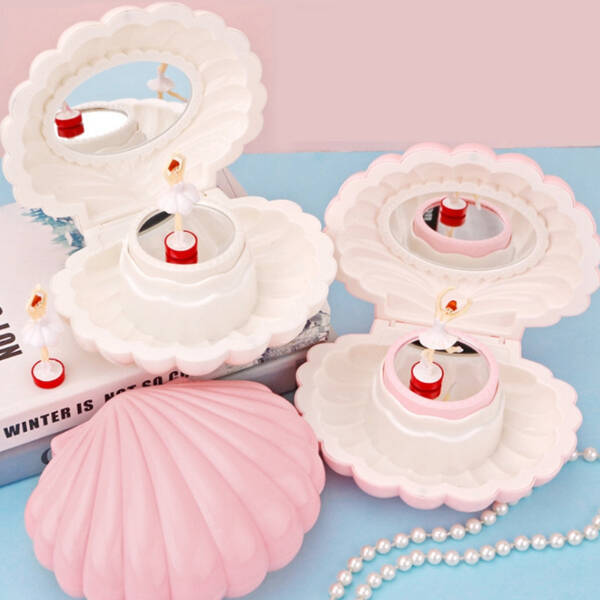 Deniz Kabuğu Tasarımlı Müzik Kutusu - 4