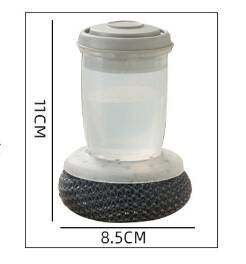 Deterjan Hazneli Telli Bulaşık Fırçası - 4