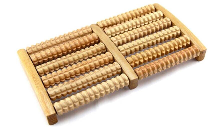 Doğal Ahşap Ayak Masaj Aleti - 2