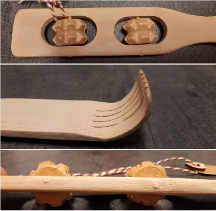 Doğal Bambu Kaşınma Ve Masaj Sopası - 3