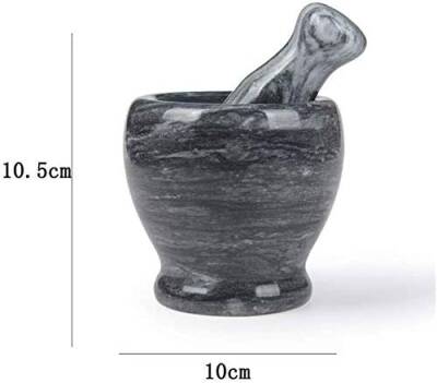 Doğal Cilalı Mermer Havan - 3